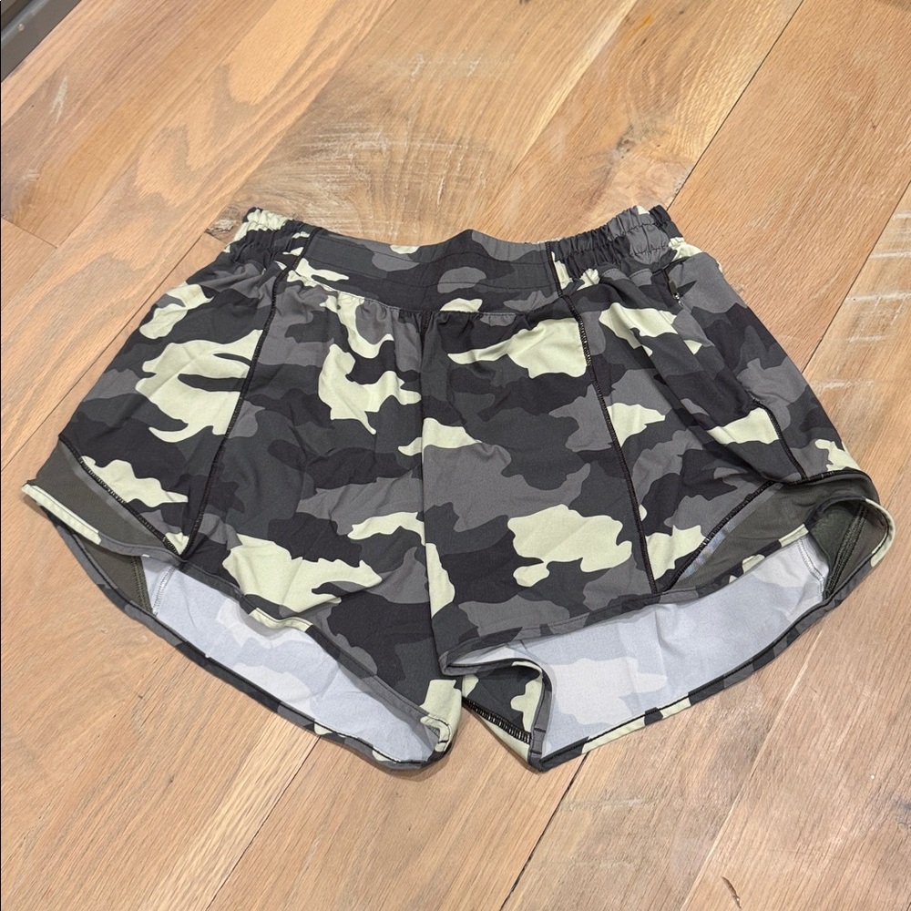 Lululemon Camouflage Athletic Shorts
